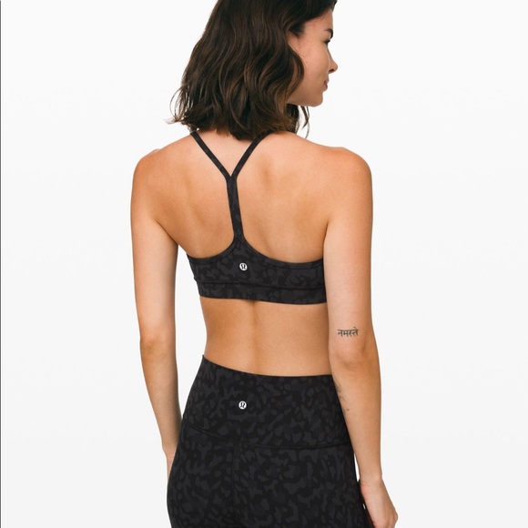 Lululemon flow Y bra NULU size 12 formation camo - Picture 3 of 4